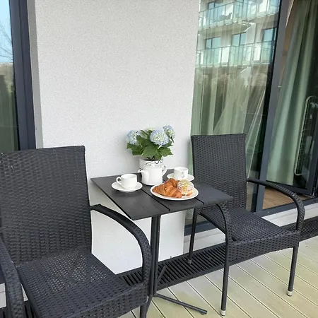 アパート 115 Z Ogrodkiem Przy Plazy